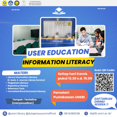 Program User Education dan Information Literacy