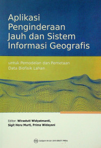 Aplikasi penginderaan Jauh dan Sistem Informasi Geografi: untuk Pemodelan dan pemetaan Data Biofisik Lahan