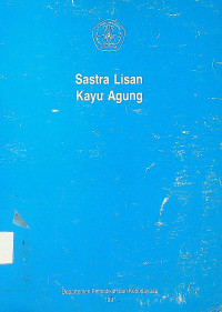 Sastra Lisan Kayu Agung